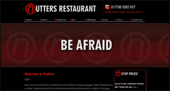 Desktop Screenshot of nuttersrestaurant.co.uk
